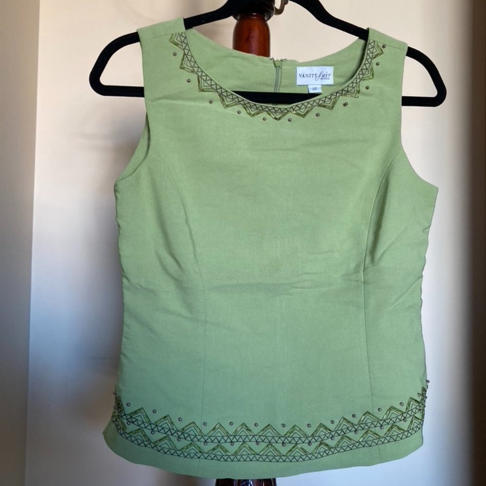 Vintage 90s Beaded Top